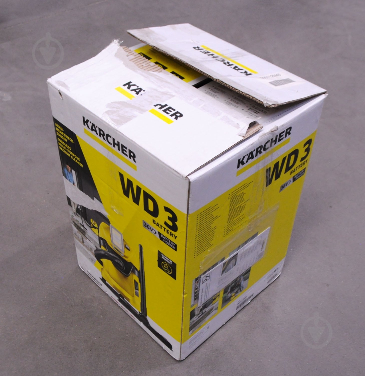 УЦЕНКА! Пылесос Karcher WD 3 Battery 9.611-730.0 + мешки (УЦ №69) - фото 3 УЦЕНКА! Пылесос Karcher WD 3 Battery 9.611-730.0 + мешки (УЦ №69) - фото 3