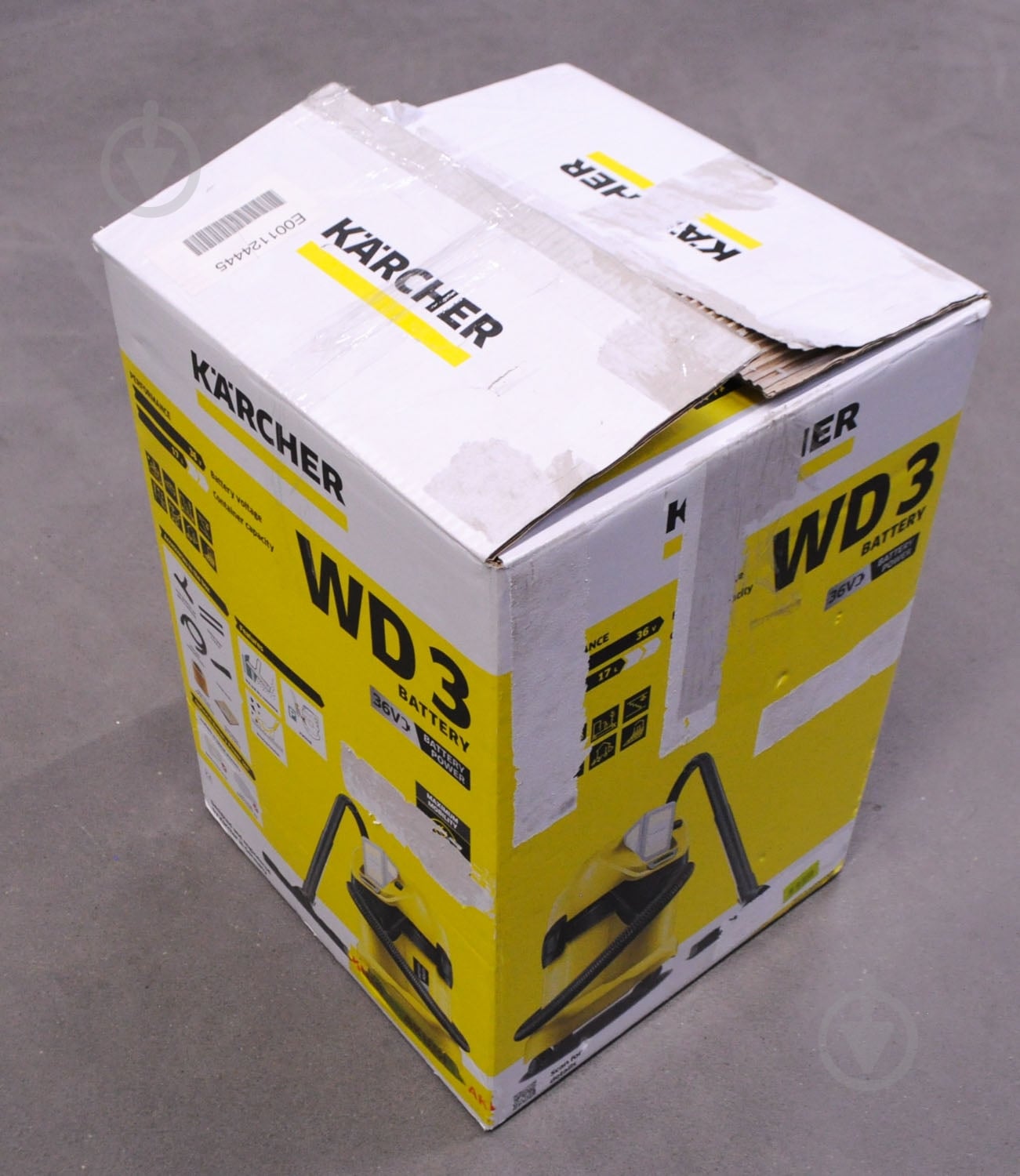 УЦЕНКА! Пылесос Karcher WD 3 Battery 9.611-730.0 + мешки (УЦ №69) - фото 2 УЦЕНКА! Пылесос Karcher WD 3 Battery 9.611-730.0 + мешки (УЦ №69) - фото 2