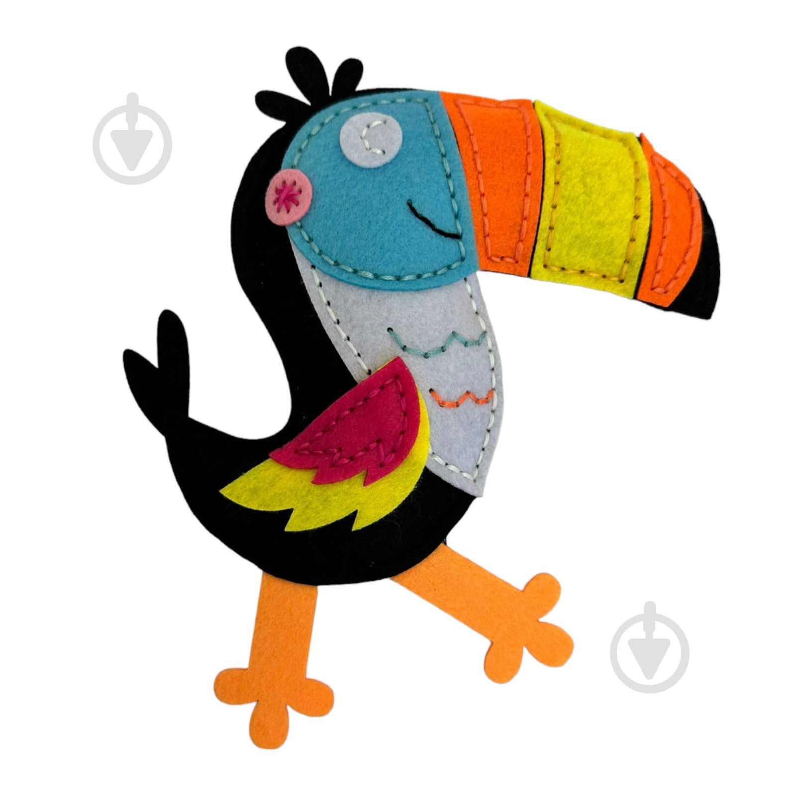 Набір для шиття Apli Krapli зший сам іграшку з фетру Туканчик СИ-22 - фото 1 Набір для шиття Apli Krapli зший сам іграшку з фетру Туканчик СИ-22 - фото 1