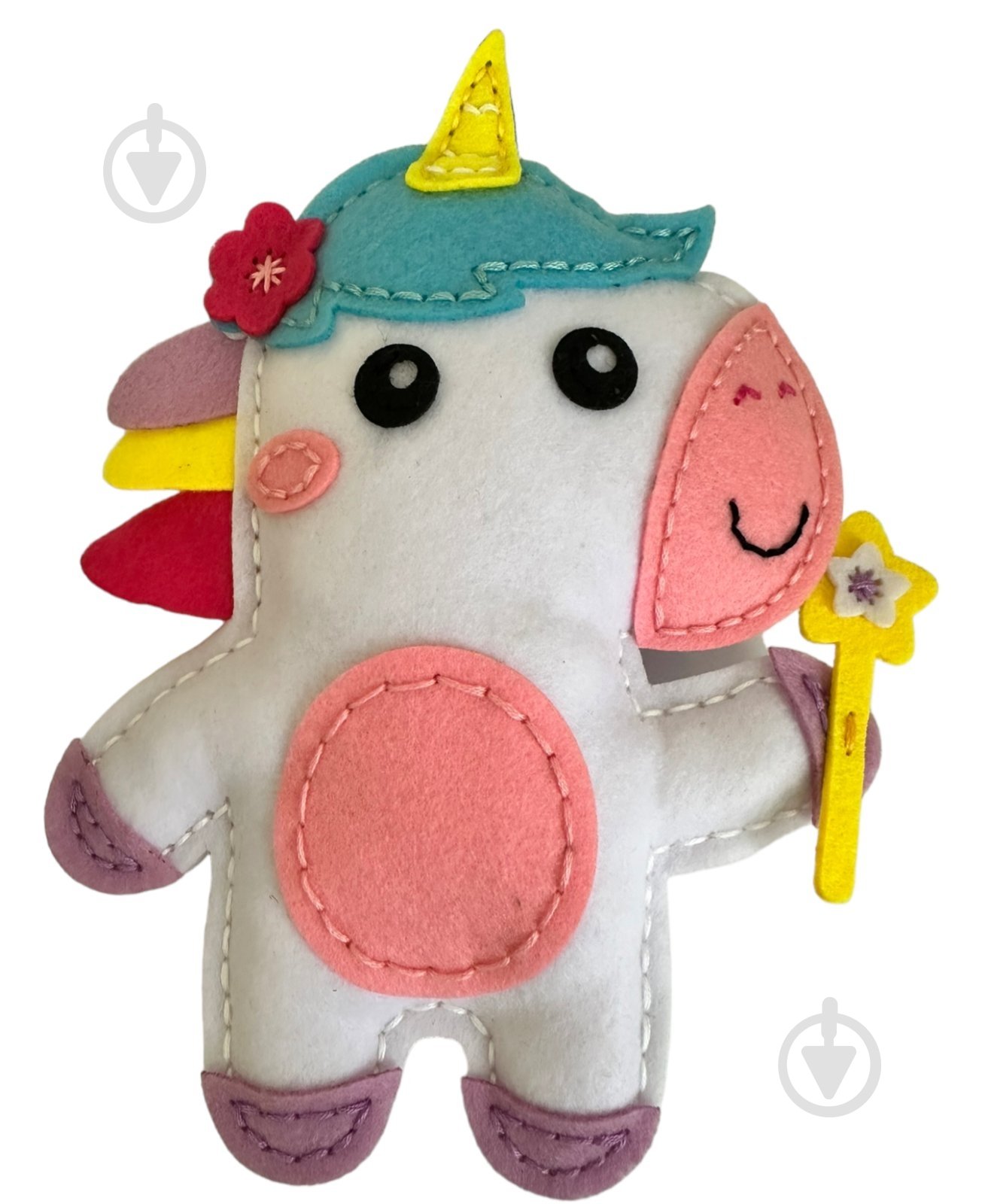 Набор для шитья Apli Krapli сшей сам игрушку из фетра Единорог СИ-23 - фото 1 Набор для шитья Apli Krapli сшей сам игрушку из фетра Единорог СИ-23 - фото 1