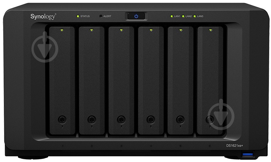 Сетевое хранилище Synology DS1621XS+ - фото 2