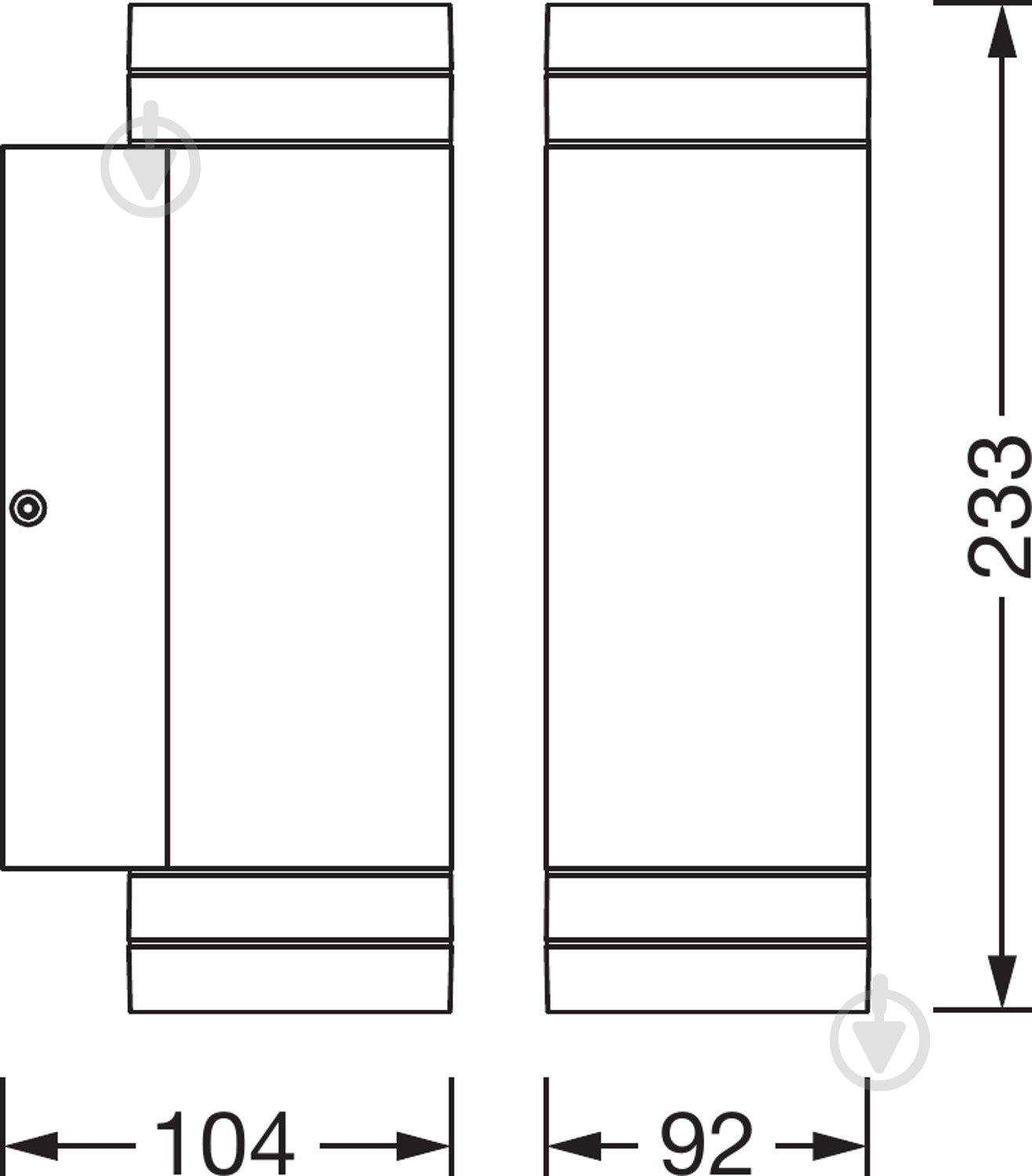 Бра Osram Endura Classic Beam Gap Wall Updown GU10 IP44 темно-сірий - фото 7