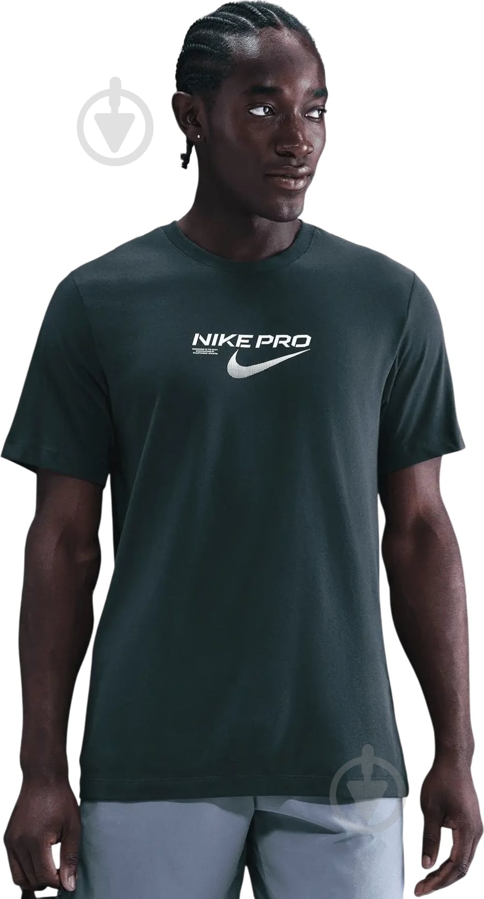 Футболка Nike M NK DF TEE NIKE PRO TRAINING HV4131-390 р.L зелений - фото 1 Футболка Nike M NK DF TEE NIKE PRO TRAINING HV4131-390 р.L зелений - фото 1