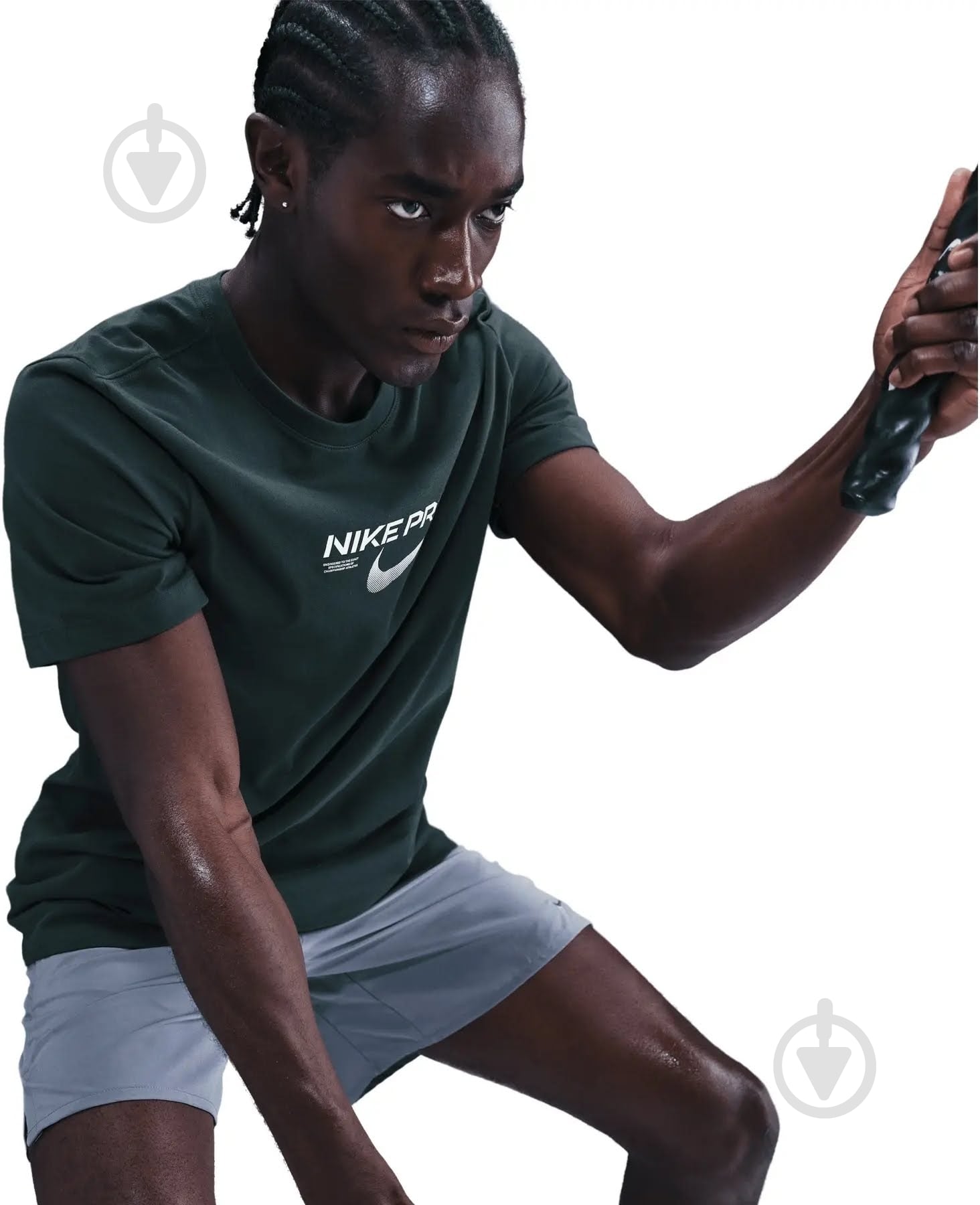 Футболка Nike M NK DF TEE NIKE PRO TRAINING HV4131-390 р.L зелений - фото 2 Футболка Nike M NK DF TEE NIKE PRO TRAINING HV4131-390 р.L зелений - фото 2