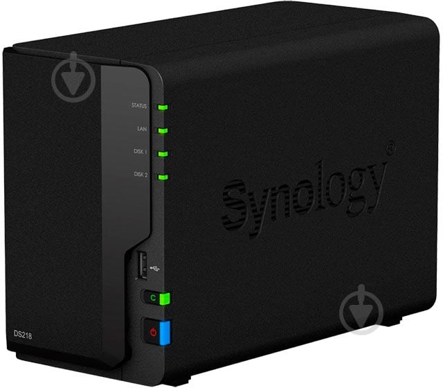 Сетевое хранилище Synology DS218 - фото 6