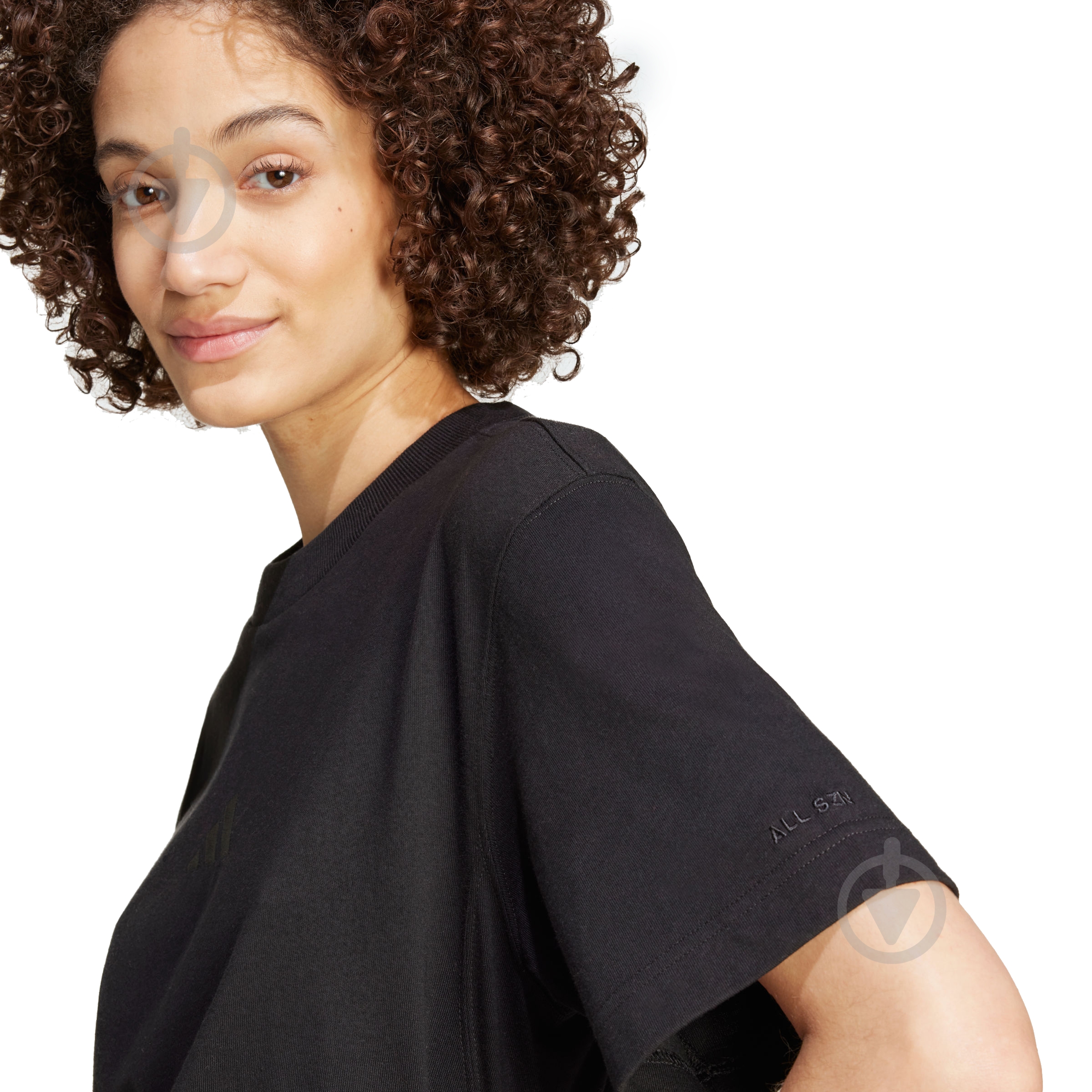 ᐉ Футболка Adidas W ALL SZN TEE IX3808 р.L черный • Купить в