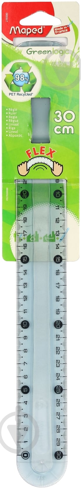 Линейка GREENLOGIC 30 см MP270300 2 Maped - фото 2