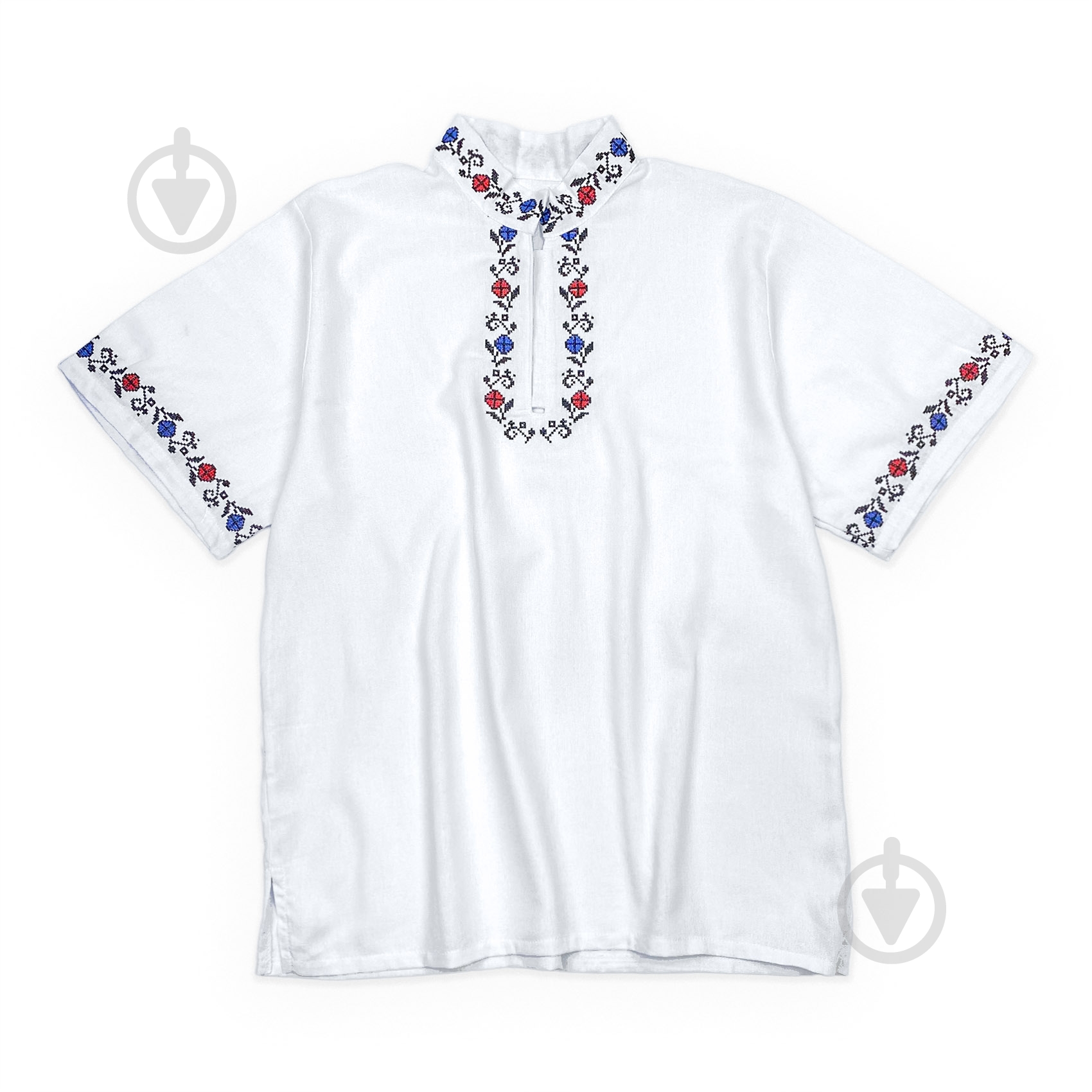 Вышиванка для мальчиков Dexter`s Timeless Threads р.140 белый d1312-1 - фото 1