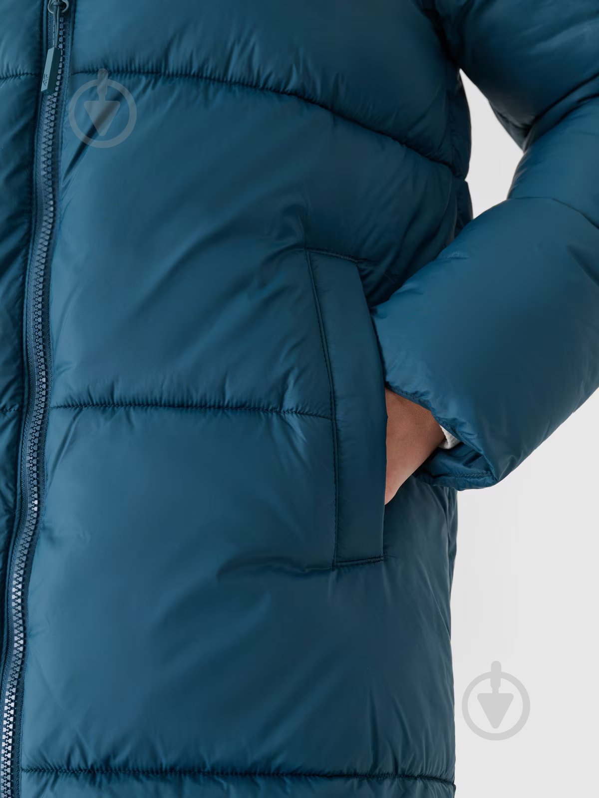 Пуховик жіночий зимовий 4F DOWN JACKET F475 4FWAW24TDJAF475-46S р.XL синій - фото 5