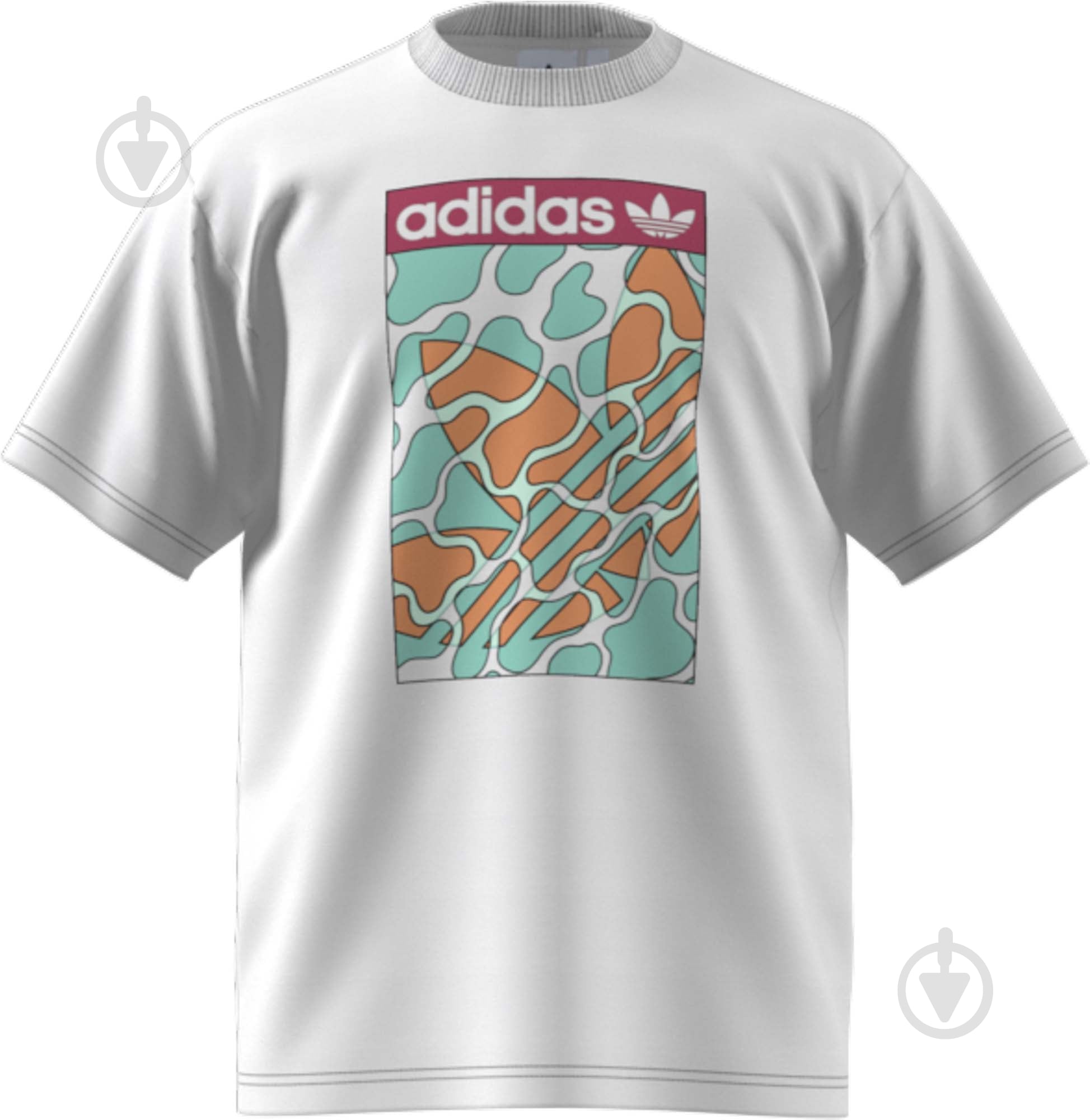 Футболка Adidas 60728 GN3900 р.M белый - фото 1 Футболка Adidas 60728 GN3900 р.M белый - фото 1