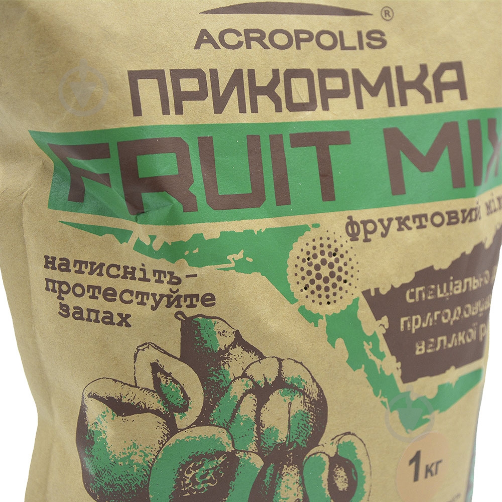 Прикормка Acropolis Fruit Mix 1000 г фруктовий - фото 2 Прикормка Acropolis Fruit Mix 1000 г фруктовий - фото 2