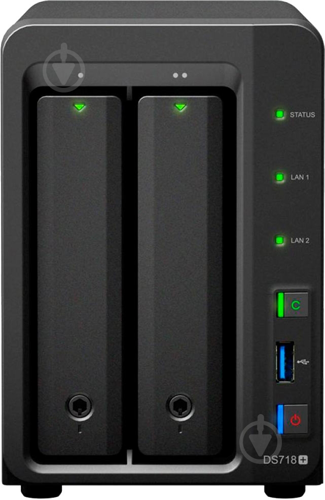 Сетевое хранилище Synology DS718+ - фото 1