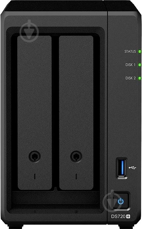 Сетевое хранилище Synology DS720+ - фото 1
