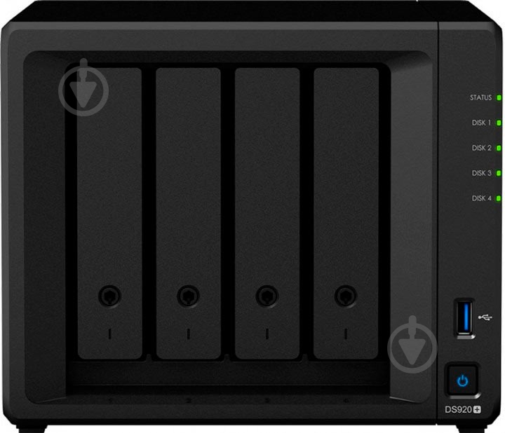 Сетевое хранилище Synology DS920+ - фото 1