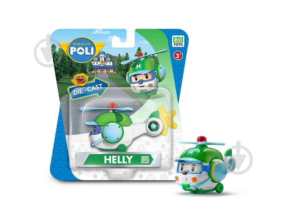 Машинка колекційна Robocar Poli Робокар Хеллі Die Cast MRT-0603 - фото 1 Машинка колекційна Robocar Poli Робокар Хеллі Die Cast MRT-0603 - фото 1
