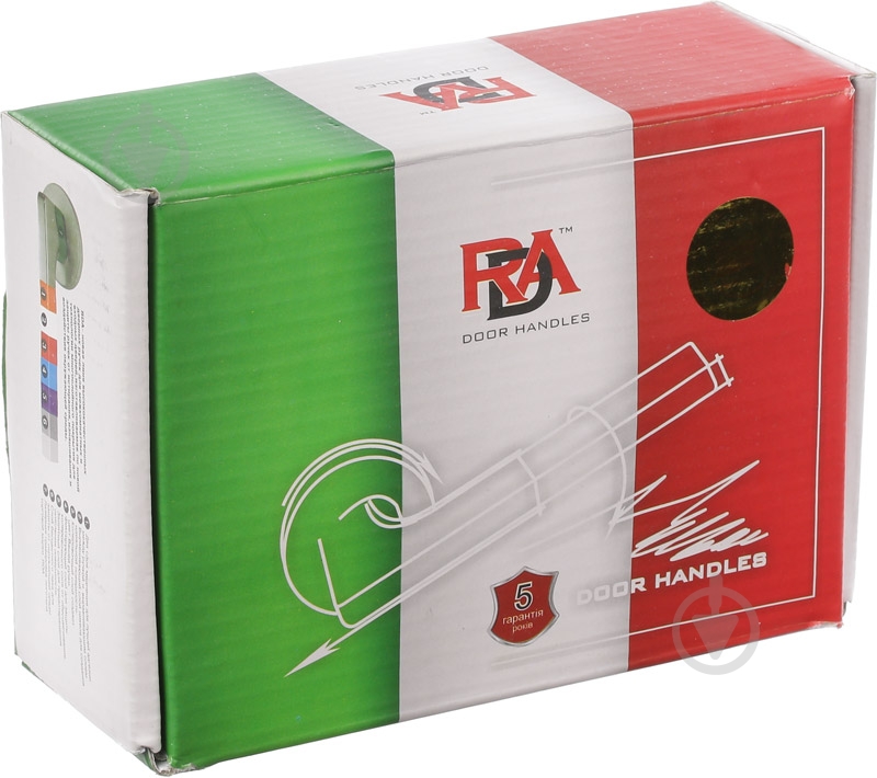 Ручка на розетці RDA insert полірований хром - фото 4 Ручка на розетці RDA insert полірований хром - фото 4