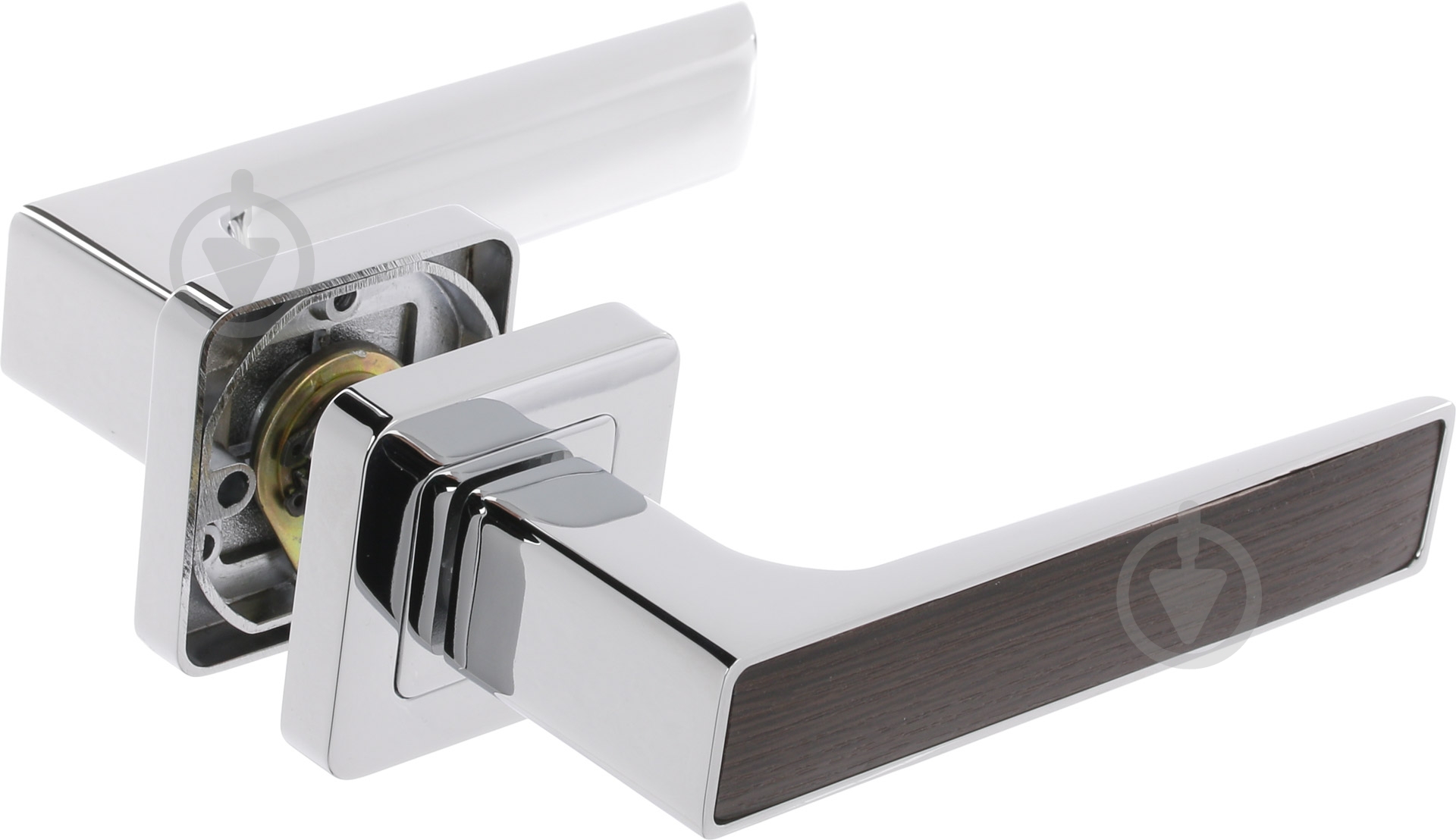 Ручка на розетці RDA insert полірований хром - фото 1 Ручка на розетці RDA insert полірований хром - фото 1