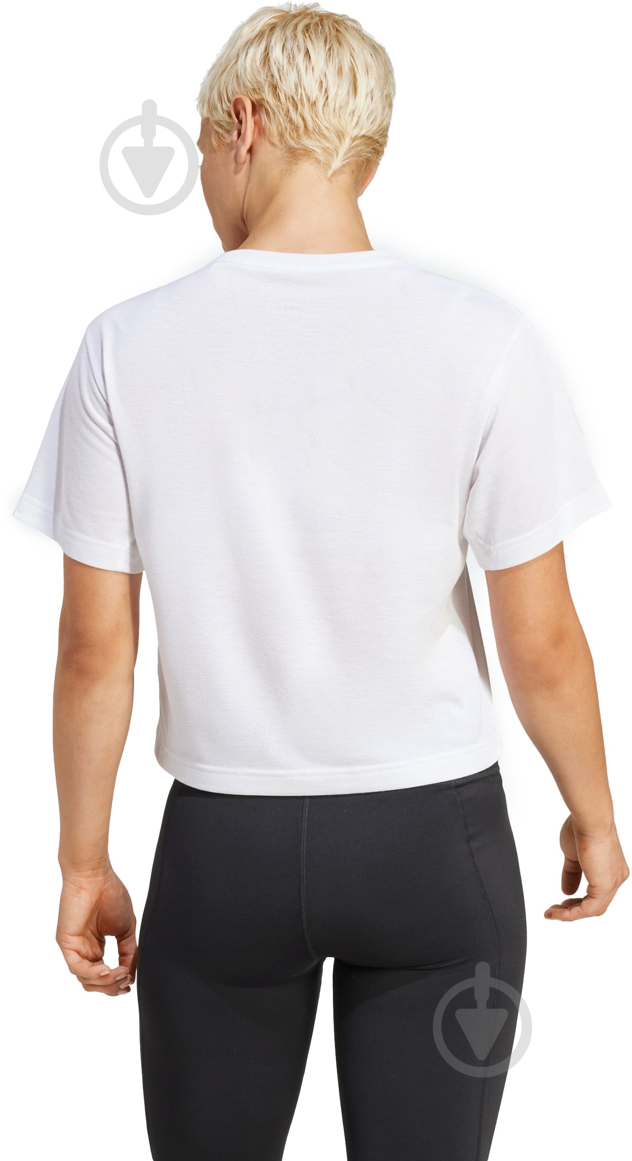 Футболка Adidas TR-ES BL TEE JG8615 р.M белый - фото 2