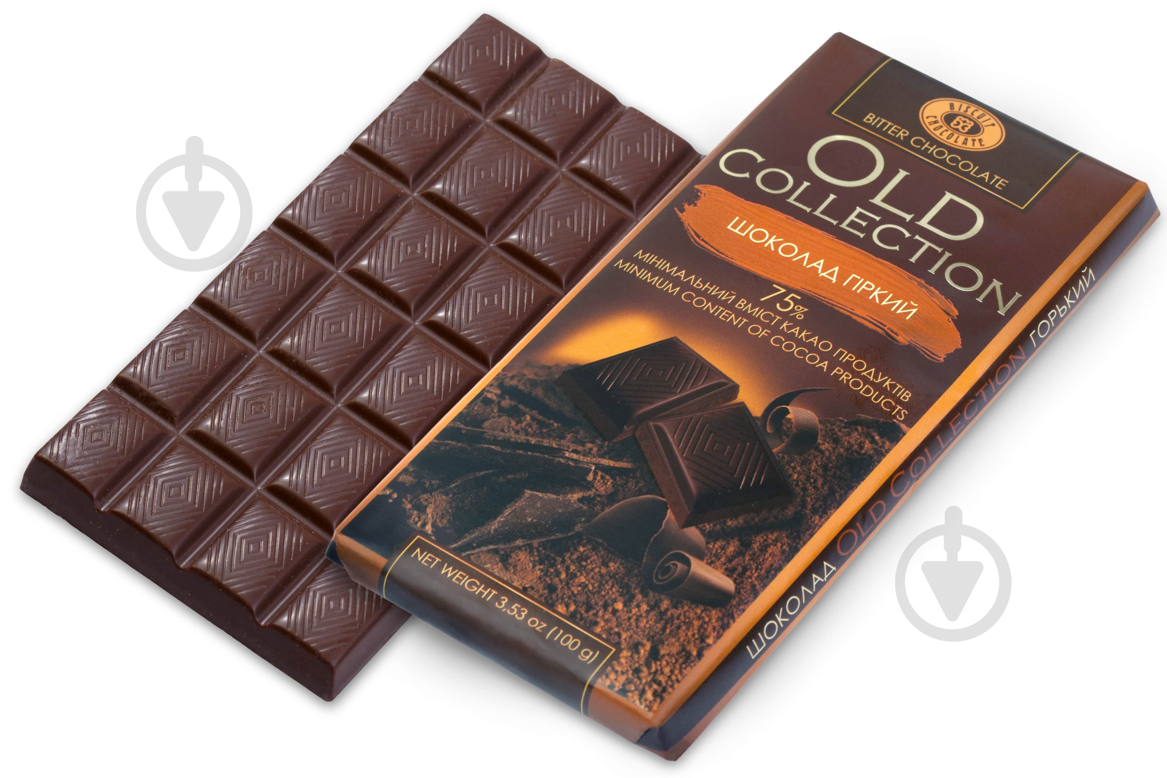 Шоколад Old Collection орький - фото 1 Шоколад Old Collection орький - фото 1