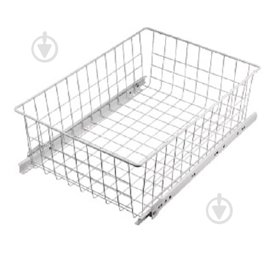 Корзина выдвижная DC 100x500 мм белый - фото 2 Корзина выдвижная DC 100x500 мм белый - фото 2