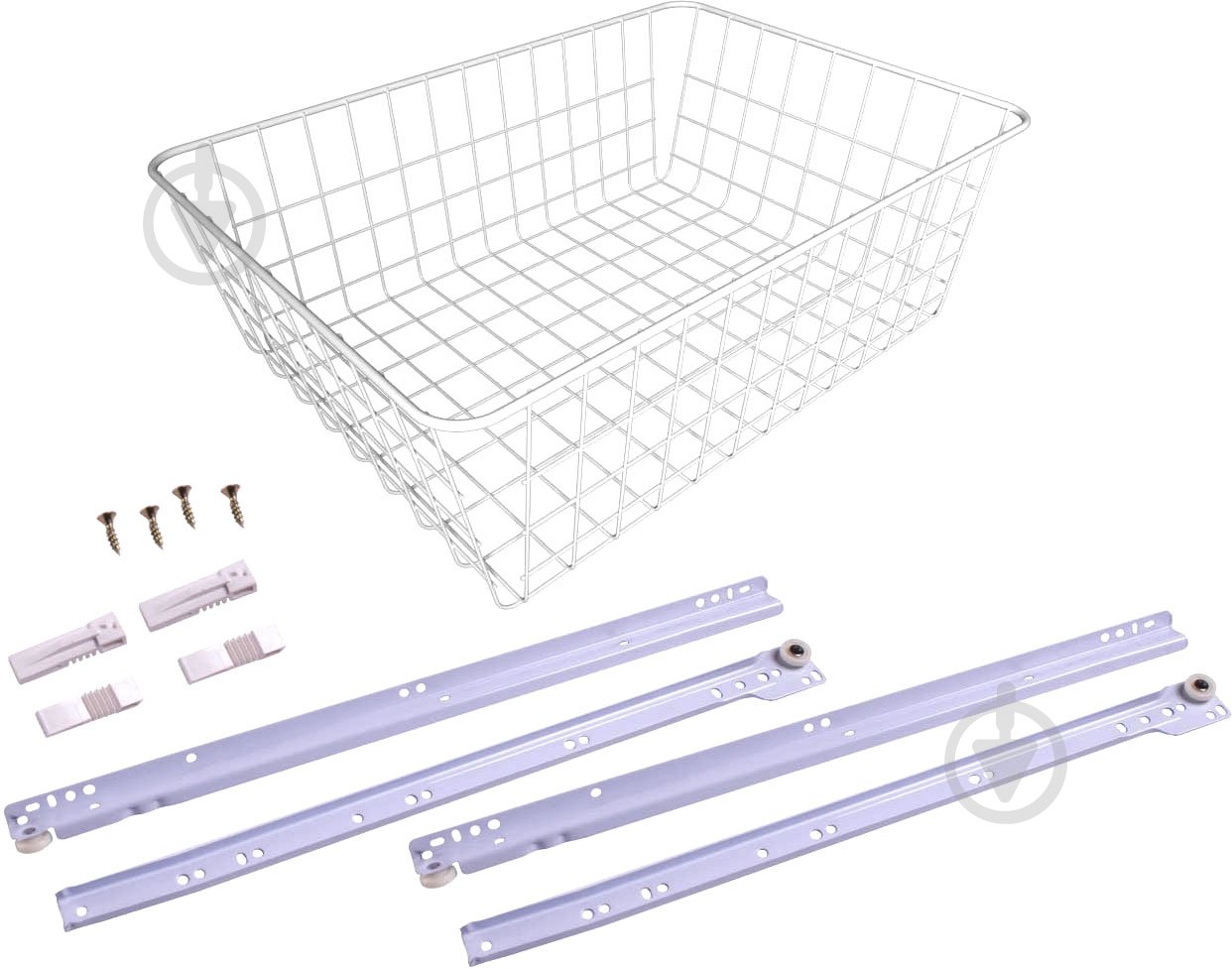Корзина выдвижная DC 100x500 мм белый - фото 1 Корзина выдвижная DC 100x500 мм белый - фото 1
