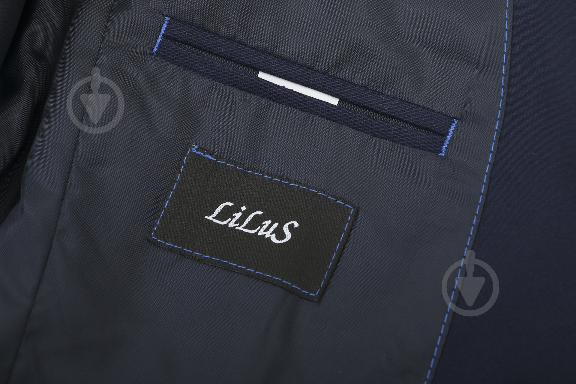 Костюм для мальчика LILUS тк2358 р. 140 синий 217/2 мод.16В - фото 8