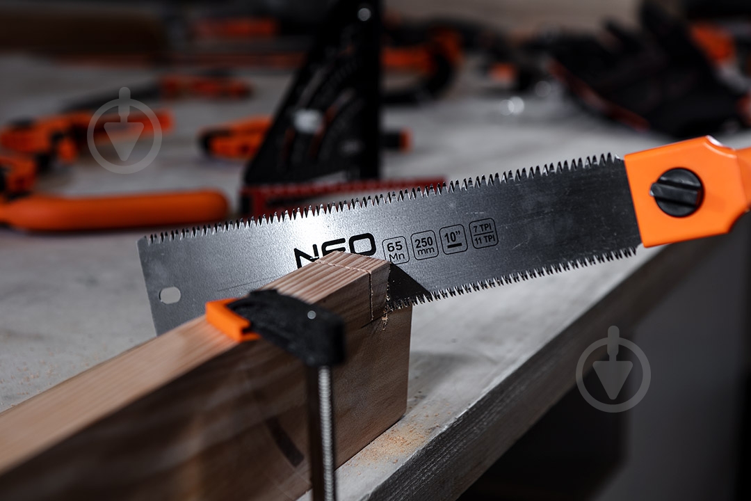 Пила по дереву 250 мм NEO tools 44-612 - фото 5 Пила по дереву 250 мм NEO tools 44-612 - фото 5