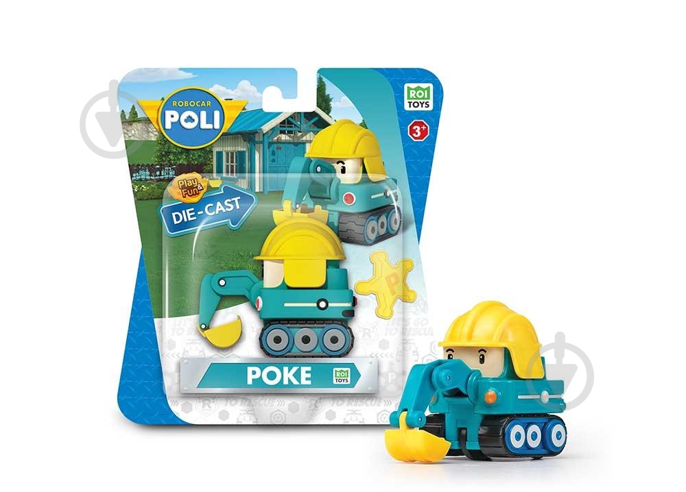 Машинка колекційна Robocar Poli Робокар Поук Die Cast MRT-0607 - фото 1