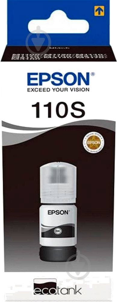 Чернила Epson 110S C13T01L14A черный - фото 2 Чернила Epson 110S C13T01L14A черный - фото 2