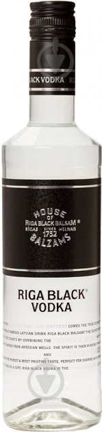 Водка Riga Black 40% 0,5 л - фото 1