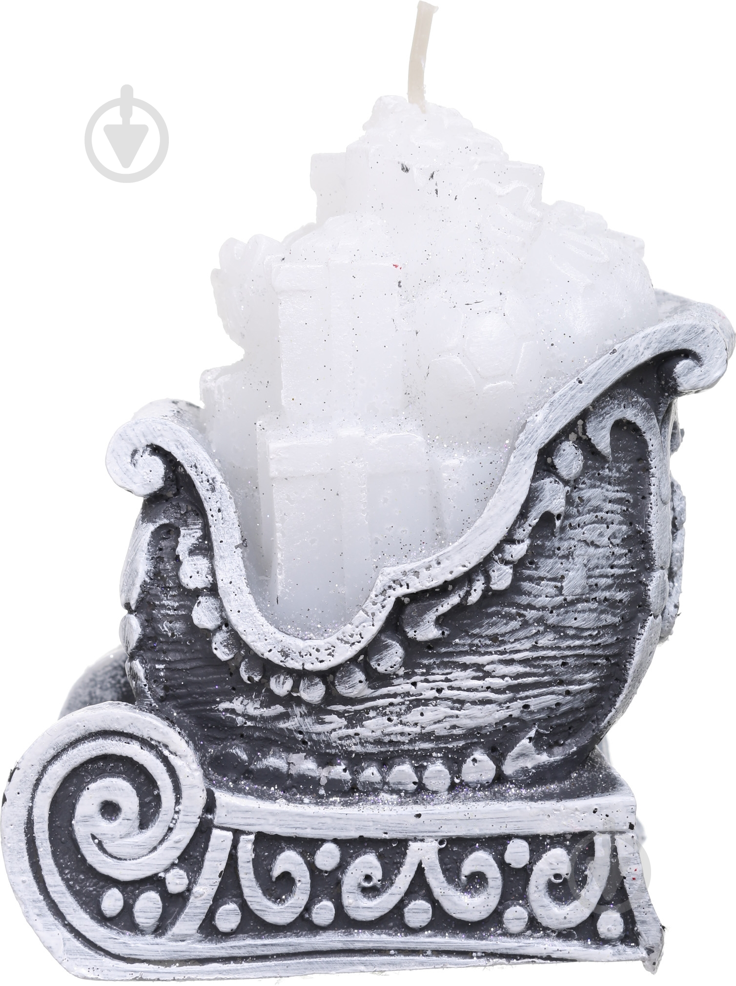 Свеча Сани с подарками 13 см Pako-If - фото 2