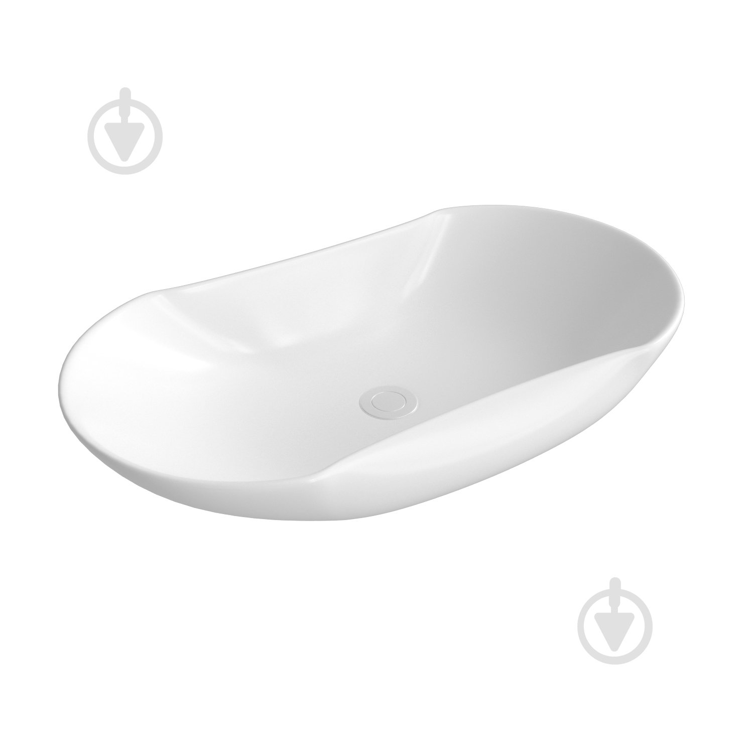Умывальник Helmken 57066000 овальный 66 см, белый - фото 1