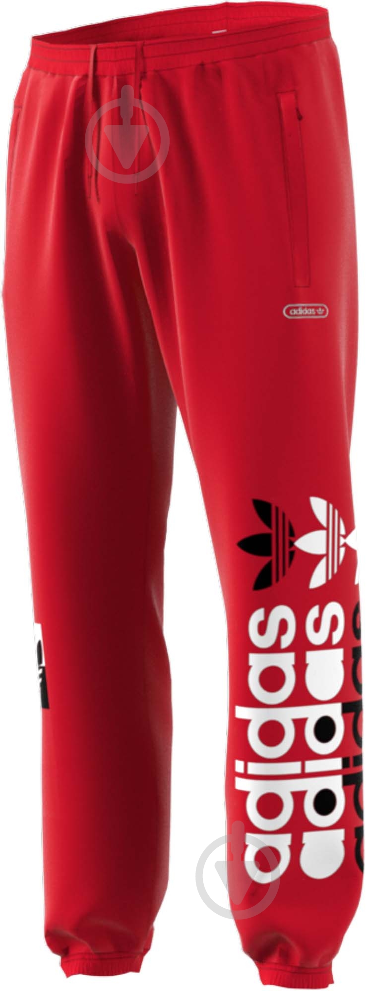 Брюки Adidas 60700 GT8368 р. M красный - фото 2