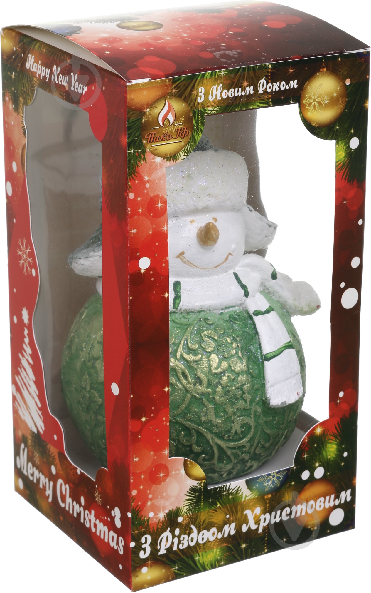 Свеча Снеговик Шарик 250 г Pako-If - фото 3