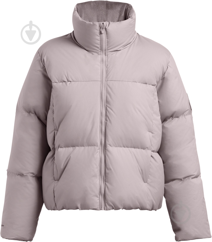 Пуховик жіночий зимовий Under Armour LIMITLESS DOWN PUFFER JACKET 1384648-015 р.XL бузковий - фото 7