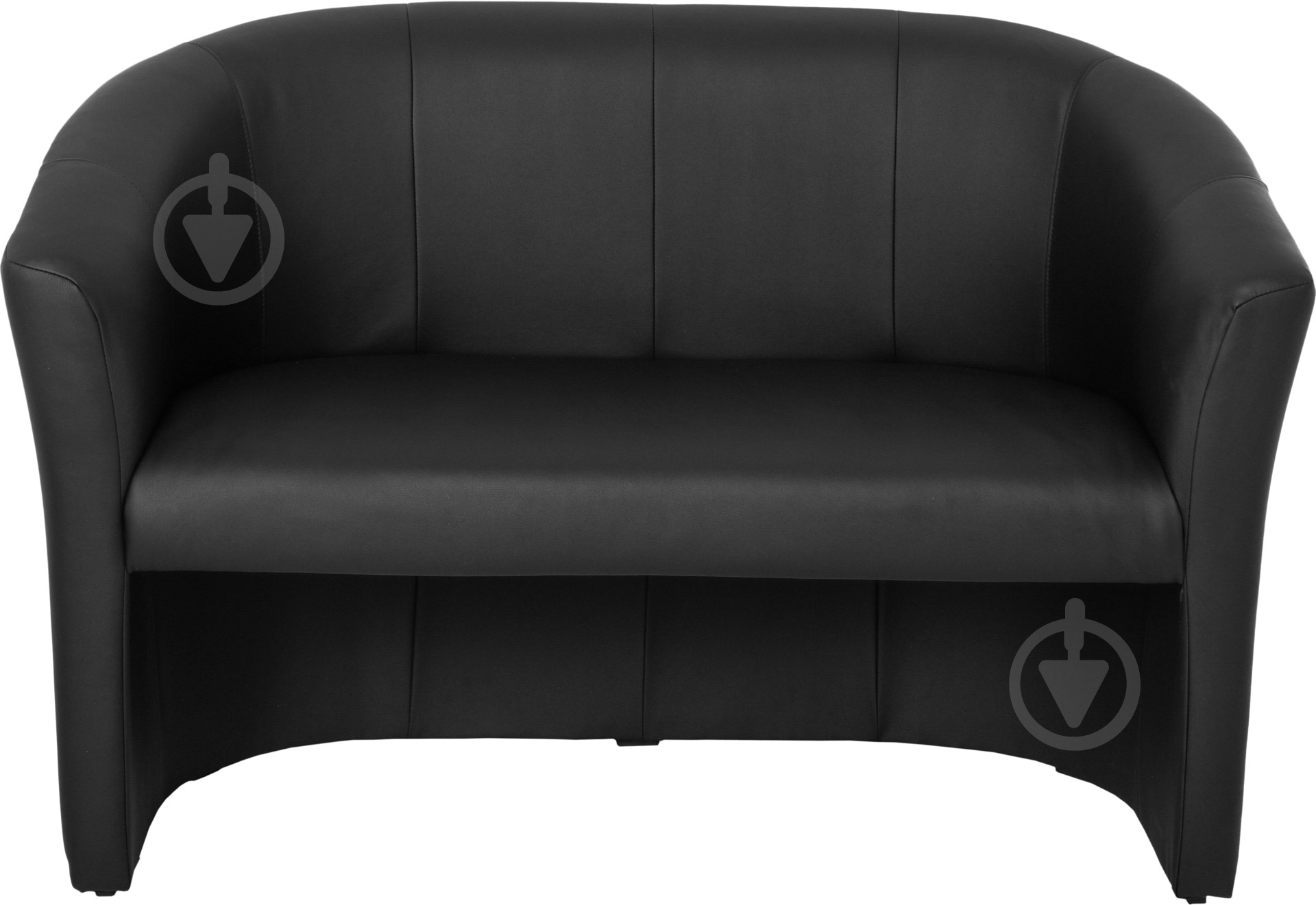 Диван-кресло прямой Марбет Marbella DUO №11 черный 970x640x800 мм - фото 2 Диван-кресло прямой Марбет Marbella DUO №11 черный 970x640x800 мм - фото 2