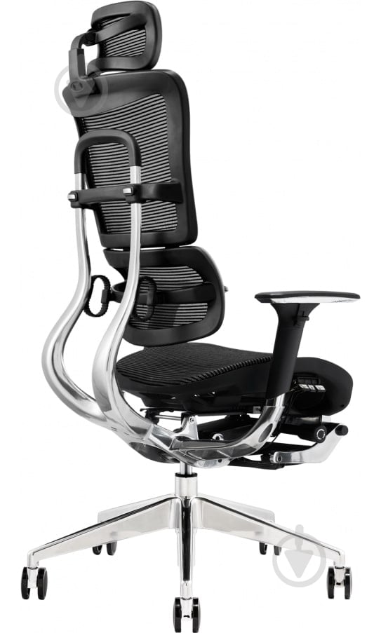 Кресло GT Racer X-801L (W-21) черный - фото 1 Кресло GT Racer X-801L (W-21) черный - фото 1