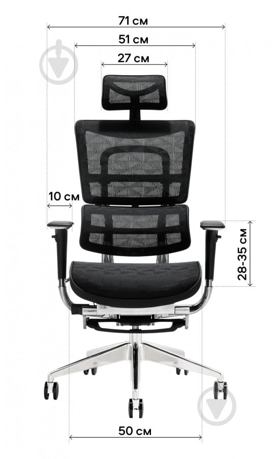 Кресло GT Racer X-801L (W-21) черный - фото 8 Кресло GT Racer X-801L (W-21) черный - фото 8