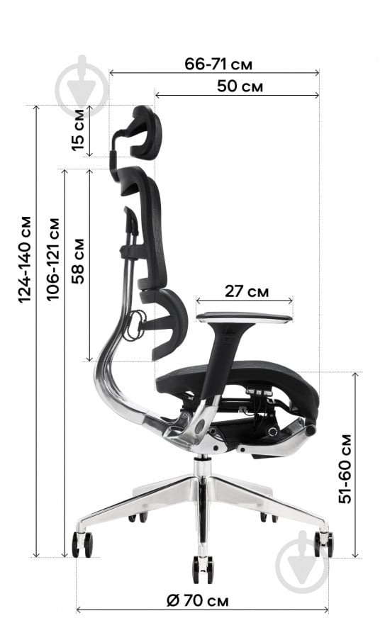 Кресло GT Racer X-801L (W-21) черный - фото 9 Кресло GT Racer X-801L (W-21) черный - фото 9