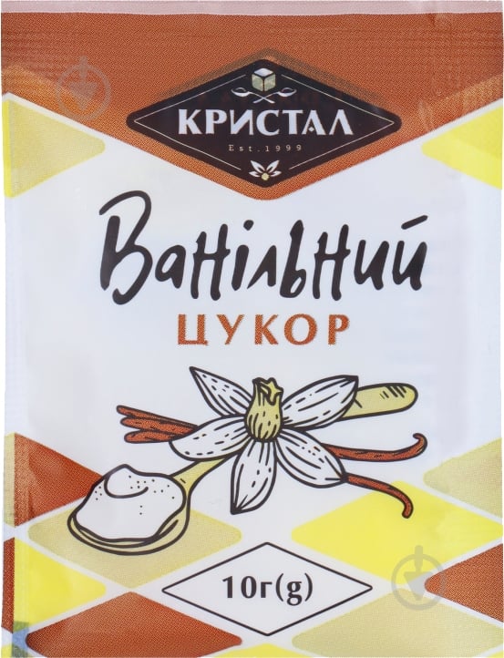 Ванильный сахар ТМ Кристал 10 г (4820146980853) - фото 1 Ванильный сахар ТМ Кристал 10 г (4820146980853) - фото 1
