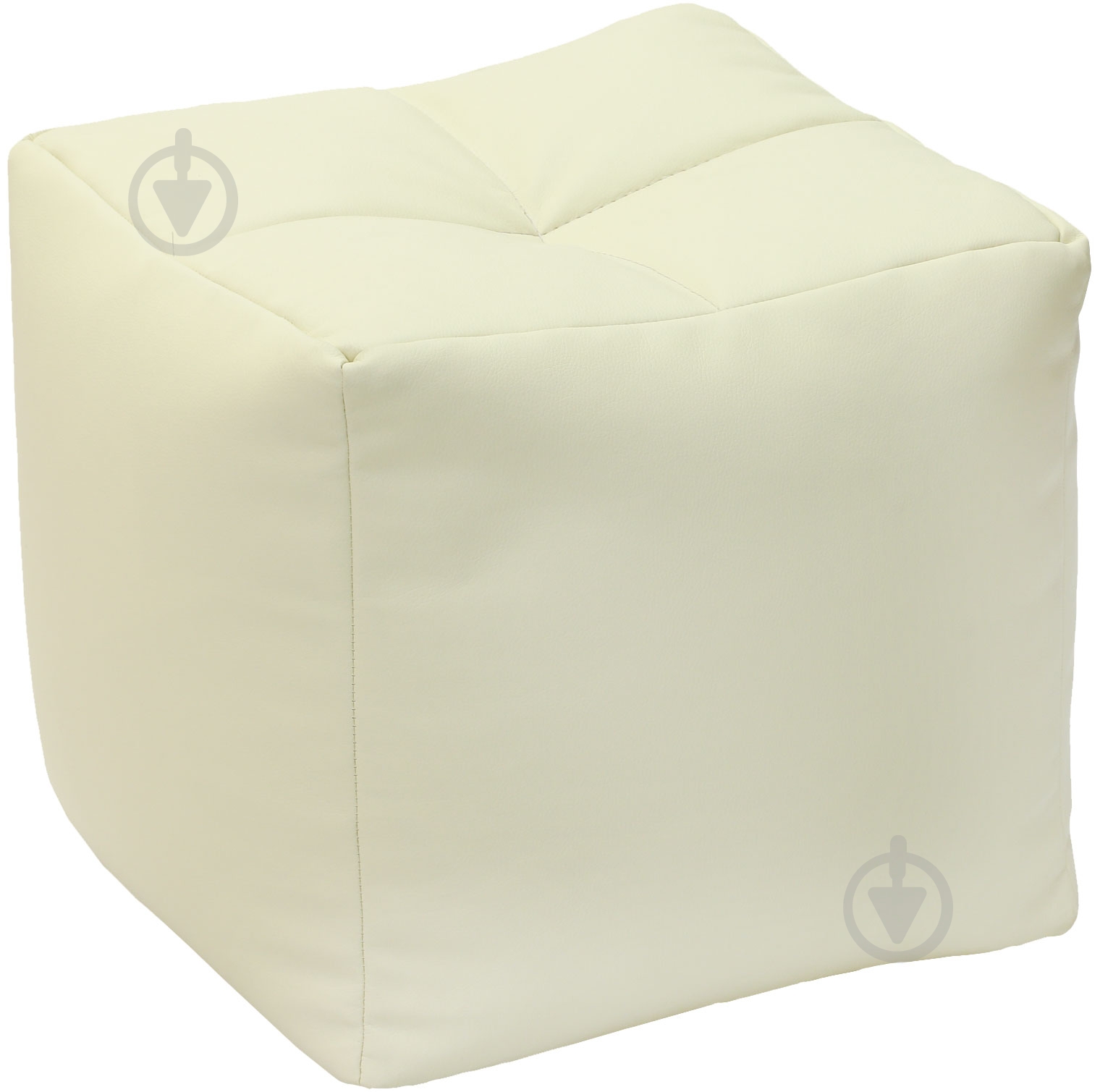 Пуф Марбет Blokko soft №18 молочный - фото 1