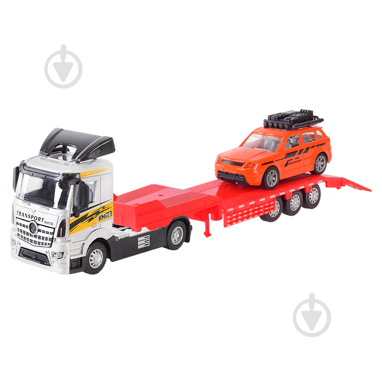 Автомобиль Автопром Трейлер 1:43 AP7502 - фото 2