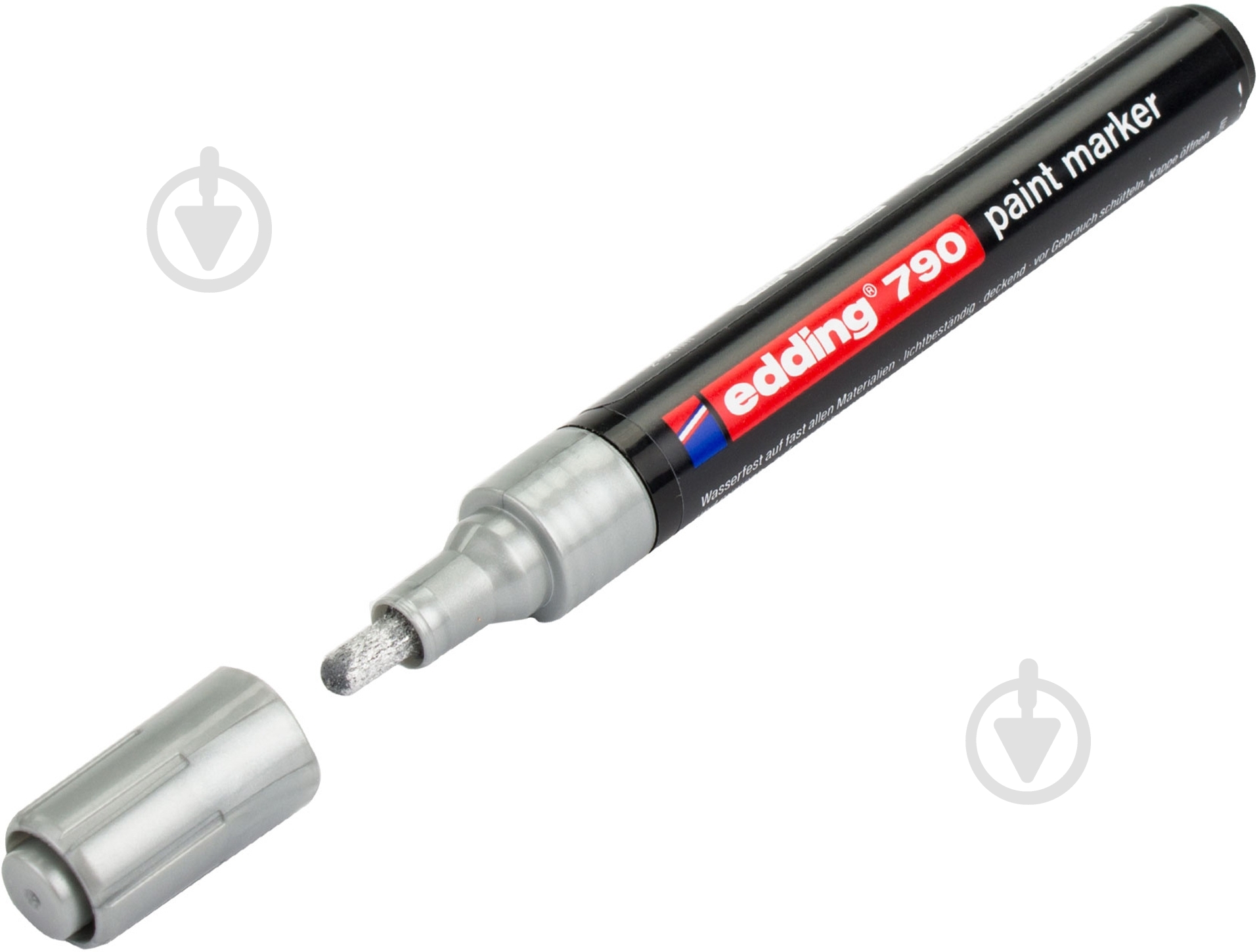 Маркер Edding 2-4 мм E790sl серебряный - фото 1 Маркер Edding 2-4 мм E790sl серебряный - фото 1