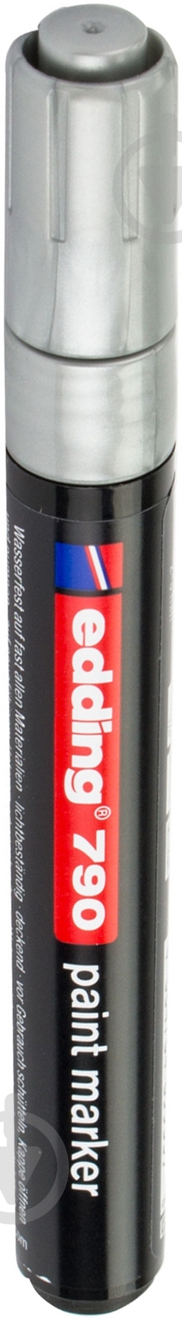 Маркер Edding 2-4 мм E790sl серебряный - фото 2 Маркер Edding 2-4 мм E790sl серебряный - фото 2