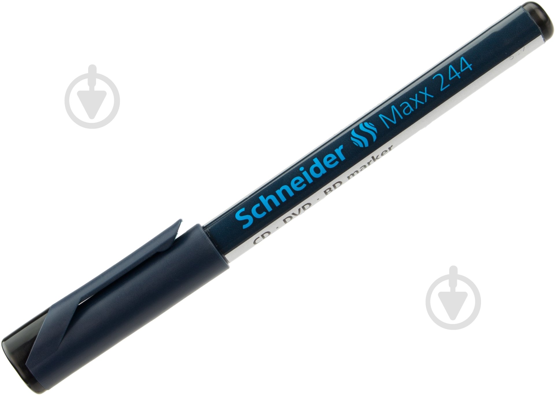 Маркер перманентный Schneider CD-244 0.7 мм S12208 черный - фото 2 Маркер перманентный Schneider CD-244 0.7 мм S12208 черный - фото 2