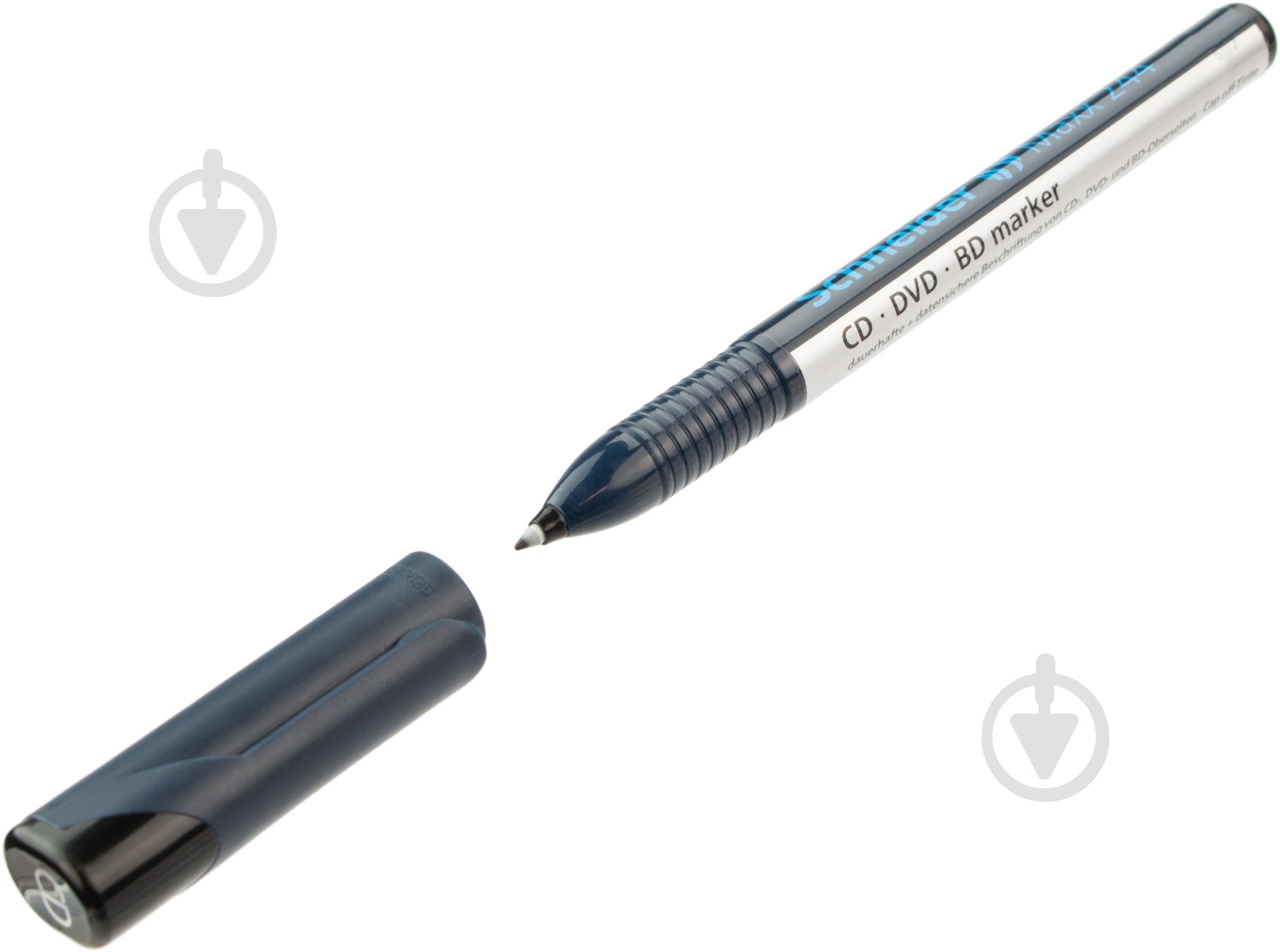 Маркер перманентный Schneider CD-244 0.7 мм S12208 черный - фото 1 Маркер перманентный Schneider CD-244 0.7 мм S12208 черный - фото 1