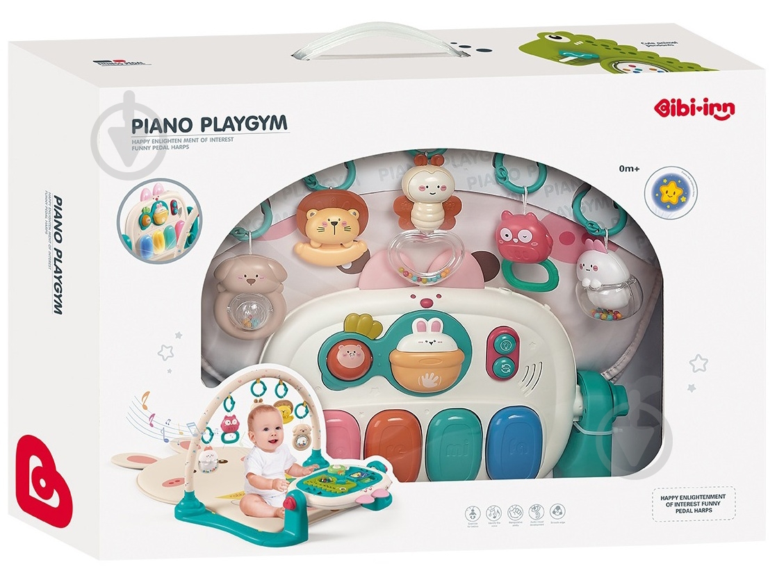 Развивающий коврик BIBI-INN с пианино 6050 - фото 1