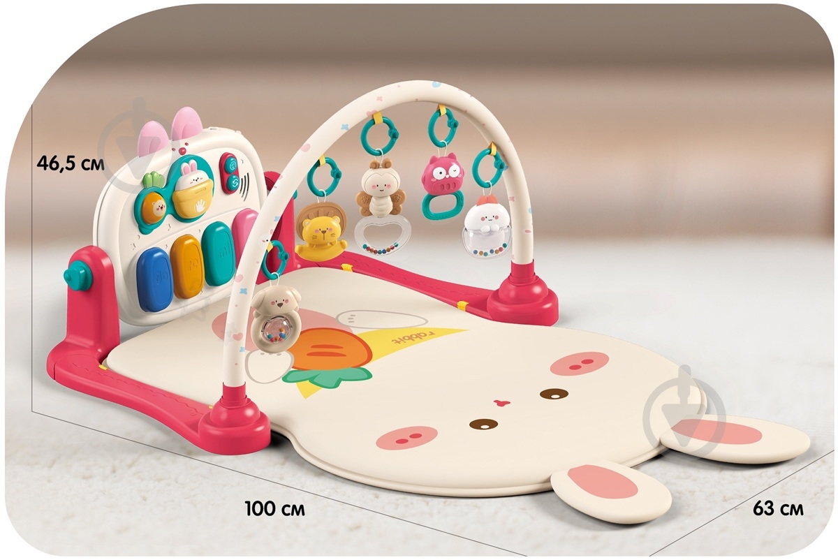 Развивающий коврик BIBI-INN с пианино 6050 - фото 5