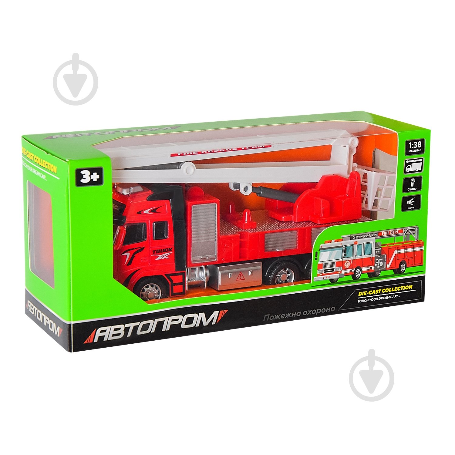 Машинка Автопром 1:38 AP7513D - фото 4