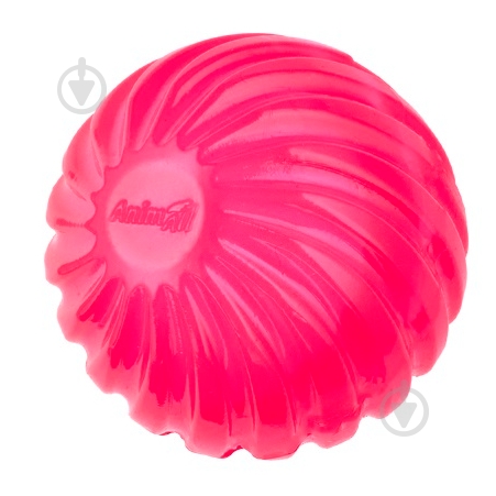 Мяч AnimAll Волна с пищалкой 45 мм розовый (179866) - фото 1 Мяч AnimAll Волна с пищалкой 45 мм розовый (179866) - фото 1